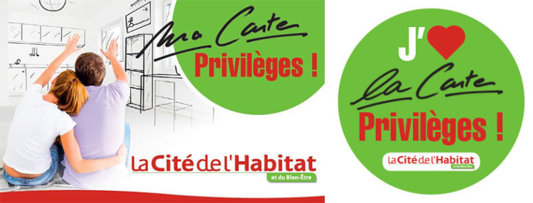Carte Privilèges La Cité de l'Habitat